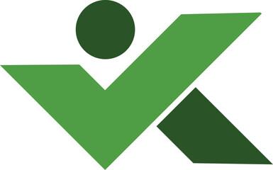 Public Speaker Illustration, manpower logo design.	