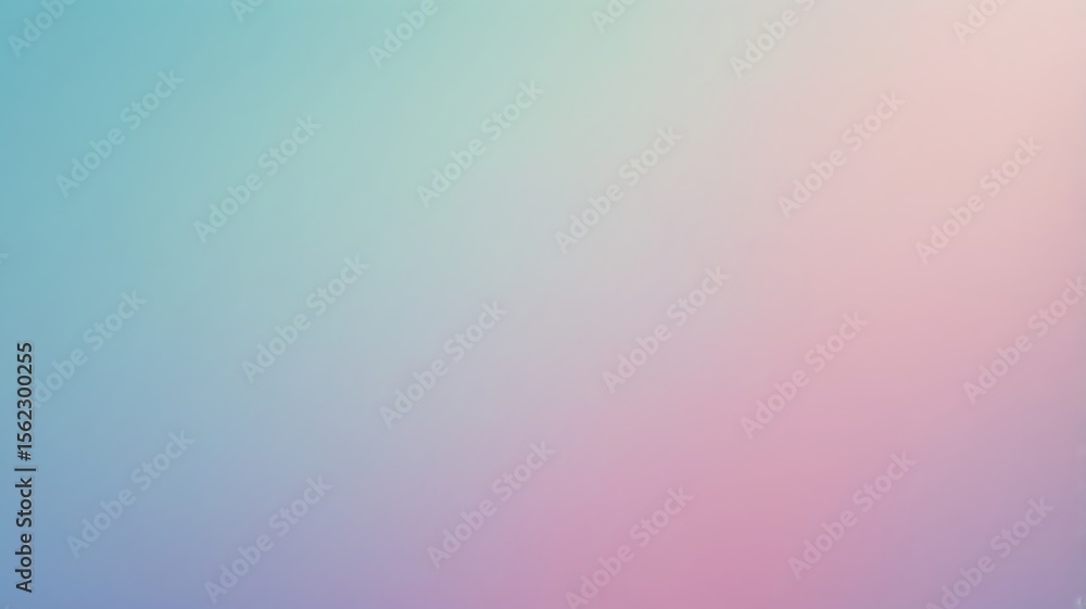 Poster a soft pastel gradient background blends light blues and pinks, creating a dreamy and calming abstra