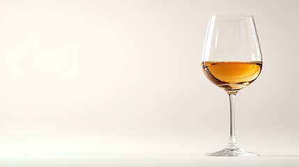 Wine glasses on a white background, perfect for wine, beverages, and elegant dining imagery.