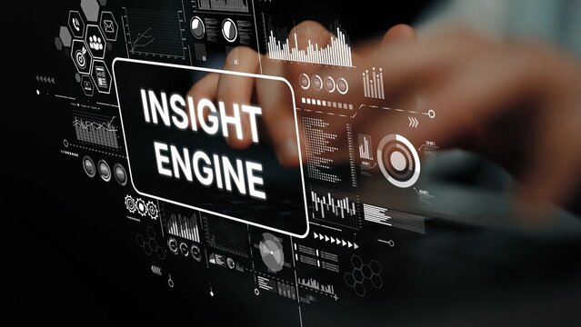 Advanced Data Analysis Concept with Insight Engine Interface for Business Intelligence Applications. Asymptotic smart data analytic.