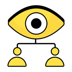 Digital Marketing Colored Outline Icons