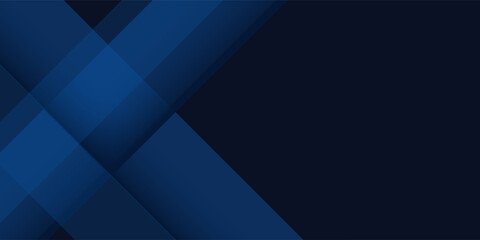 Dark blue modern business abstract background. Vector illustration design for presentation, banner, cover, web, flyer, card, poster, wallpaper, texture, slide, magazine, and powerpoint