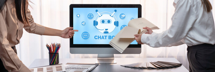 Chatbot software application for brisk online business that automatically reply to customer...