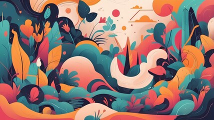 abstract colorful background