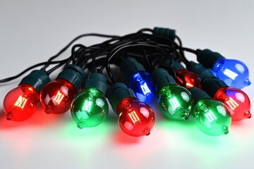 Colorful string lights