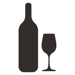wine bottle Icon black_1