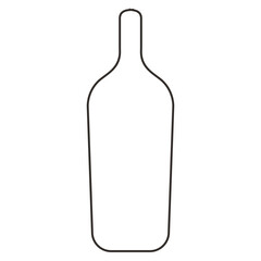 wine bottle Icon line_2