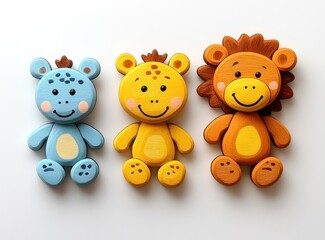 Cute animal figurines
