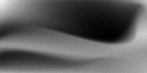 Black dark gray silver white wave abstract background for design. Light wave, wavy line. Ombre gradient. Noise rough grungy grain brushed metal metallic effect.eps10 © Lukman