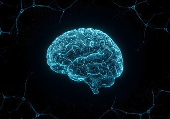 Digital Brain with Circuitry and Neural Connections