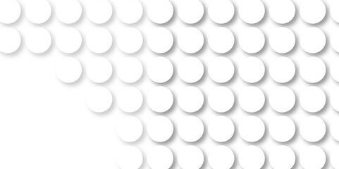 White tiles wall. round marble textures, ball tiles. Air Bubble wrap texture background. Top view pavement circle block white texture with seamless patterns floor background. Textured Background.