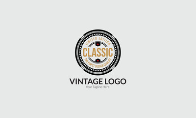 Vector vintage logo fully editable high quality