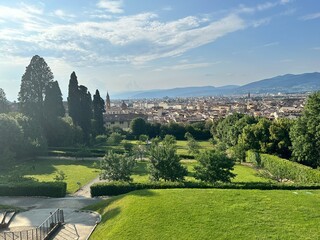 panoramic view of the city of Florence italy