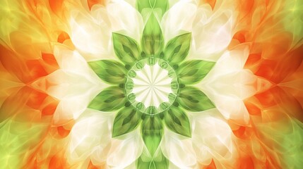 Indian Independence Day, August 15th, Design concept. Tricolor watercolor banner