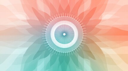 Indian Independence Day, August 15th, Design concept. Tricolor watercolor banner