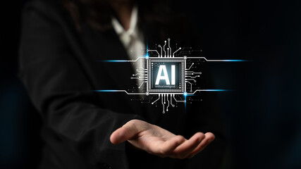 AI assistant with LLM, big data, machine learning, and generative AI powers prompt engineering and...