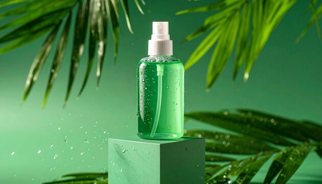 Publicit&eacute; sensorielle pour un gel douche en spray au parfum exotique