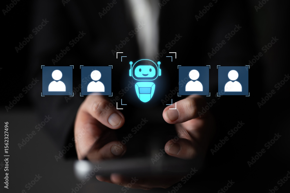 Poster ai is selected to replace human employees, illustrating automation and workforce transformation driv