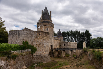 Defensive Towers and Drawbridge of Château de Blain