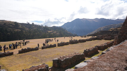 Ancient city belonging to the Inca civilization, located in the Cusco region of Peru