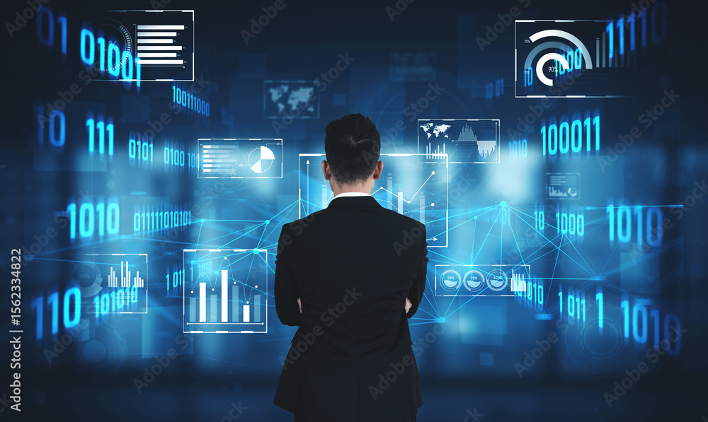 Poster big data and analytics support real-time insights, predictive modeling, and data-driven decisions fo