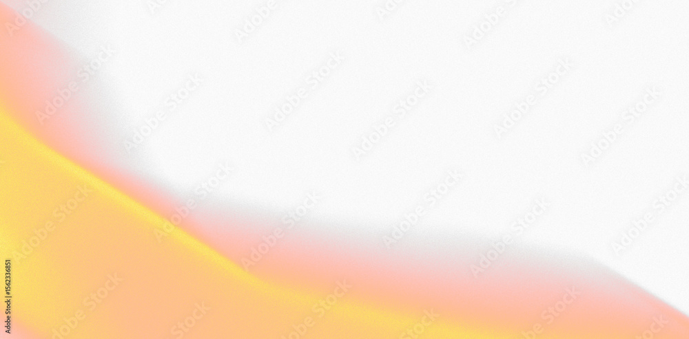Poster Abstract orange and red curve on transparent background.