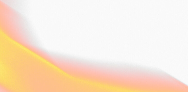 Abstract orange and red curve on transparent background.