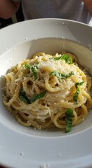 spaghetti with seafood