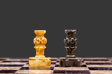 Individual chess pieces, who's who on the board