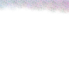 Fototapeta premium Abstract colorful paint splash dots falling