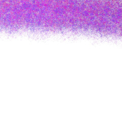 Abstract speckled grunge texture with purple and pink color gradient fading to white