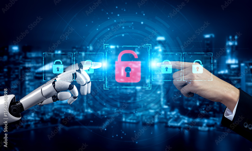 Poster ai system identifies potential data vulnerabilities and alerts for breaches, improving proactive cyb