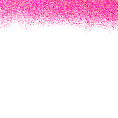 Abstract pink glitter or confetti spray texture