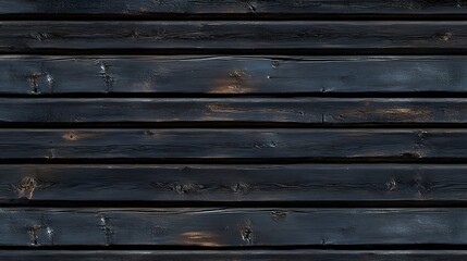 Photograph of dark wood planks create a textured, linear pattern with subtle golden highlights.