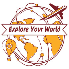 Travel Logo Design… vector