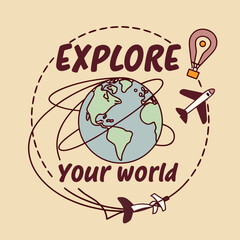 Travel Logo Design… vector