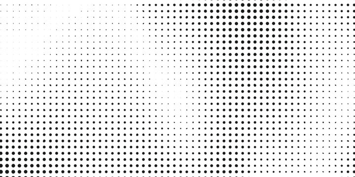 Dotted grid seamless pattern for bullet journal. Black point texture. Black dot grid for notebook paper. Vector illustration on white grey dots modern arts