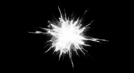 sparkler on black background