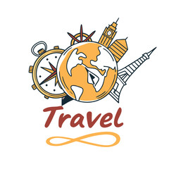 Travel Logo Design… vector