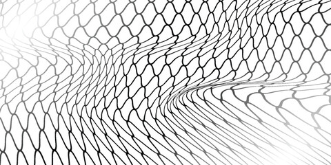 Mesh texture for fishing nets. Seamless pattern for sportswear or soccer goal, volleyball net, basketball hoop, hockey, athletics. Abstract net modern