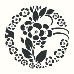 Decorative element. Vector.