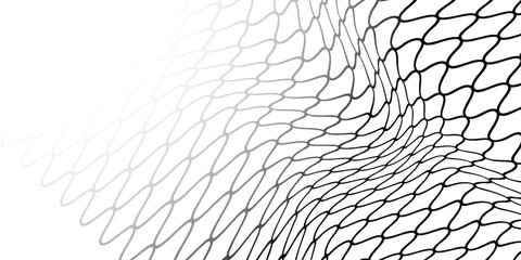 Mesh texture for fishing nets. Seamless pattern for sportswear or soccer goal, volleyball net, basketball hoop, hockey, athletics. Abstract net modern