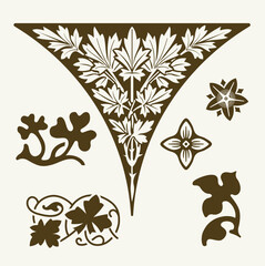 Decorative element. Vector.