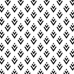 Abstract geometric pattern. A seamless vector background. Graphic modern pattern. Simple lattice graphic design. White and black ornament. 