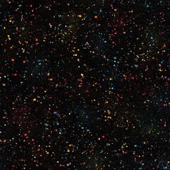 Sparse color static grain with digital dust effect