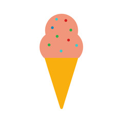 ice-cream-cone-with-sprinkles-on-white-backgammon