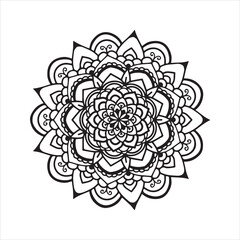 Floral Pulse Radiant Mandala Cute Designs