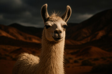 Obraz premium Llama Judging Your Life Choices