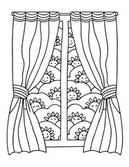 Cute Kawaii Coloring Pages – Fun and Easy Printable Line Art for Kids and Adults, Kawaii Fun Coloring Sheets, Simple and Sweet Line Art for Relaxation, Print