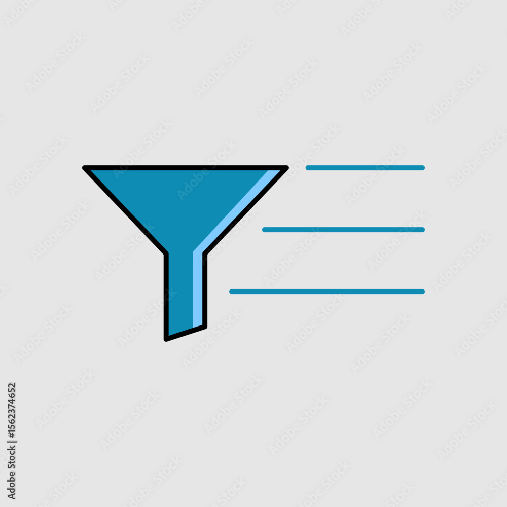 Poster filter icon. icon related to ui elements. suitable for graphic design, web site, app, user interface